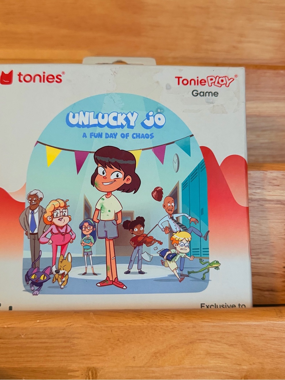 Tonies Unlucky Jo Game - Colorful Cartoon Packaging